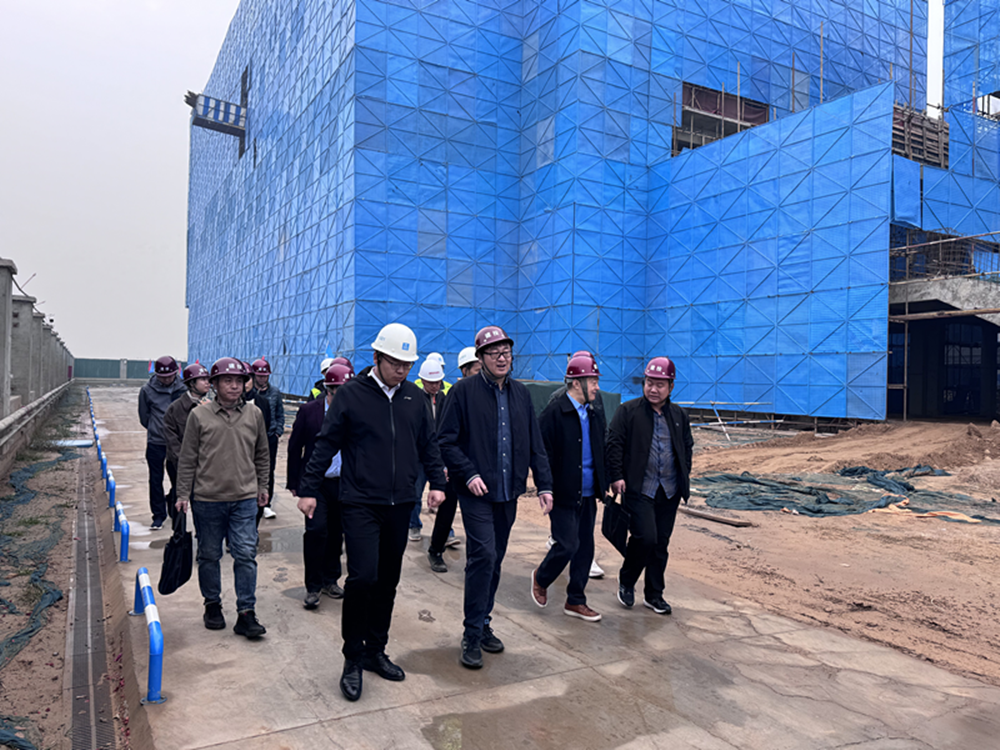 鄭州市建設(shè)投資集團有限公司黨委委員、紀(jì)委書記張煉帶隊調(diào)研六十七高項目建設(shè)