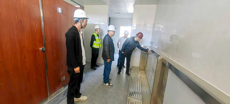 鄭州市建設(shè)投資集團有限公司 第六十七高級中學(xué)項目部國慶、中秋安全生產(chǎn)檢查簡報